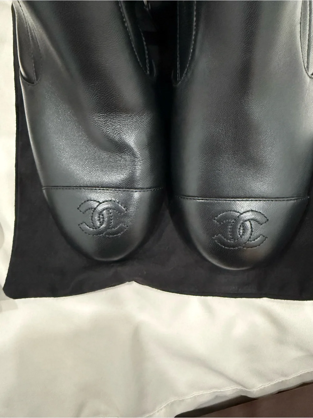 CHANEL sleek black